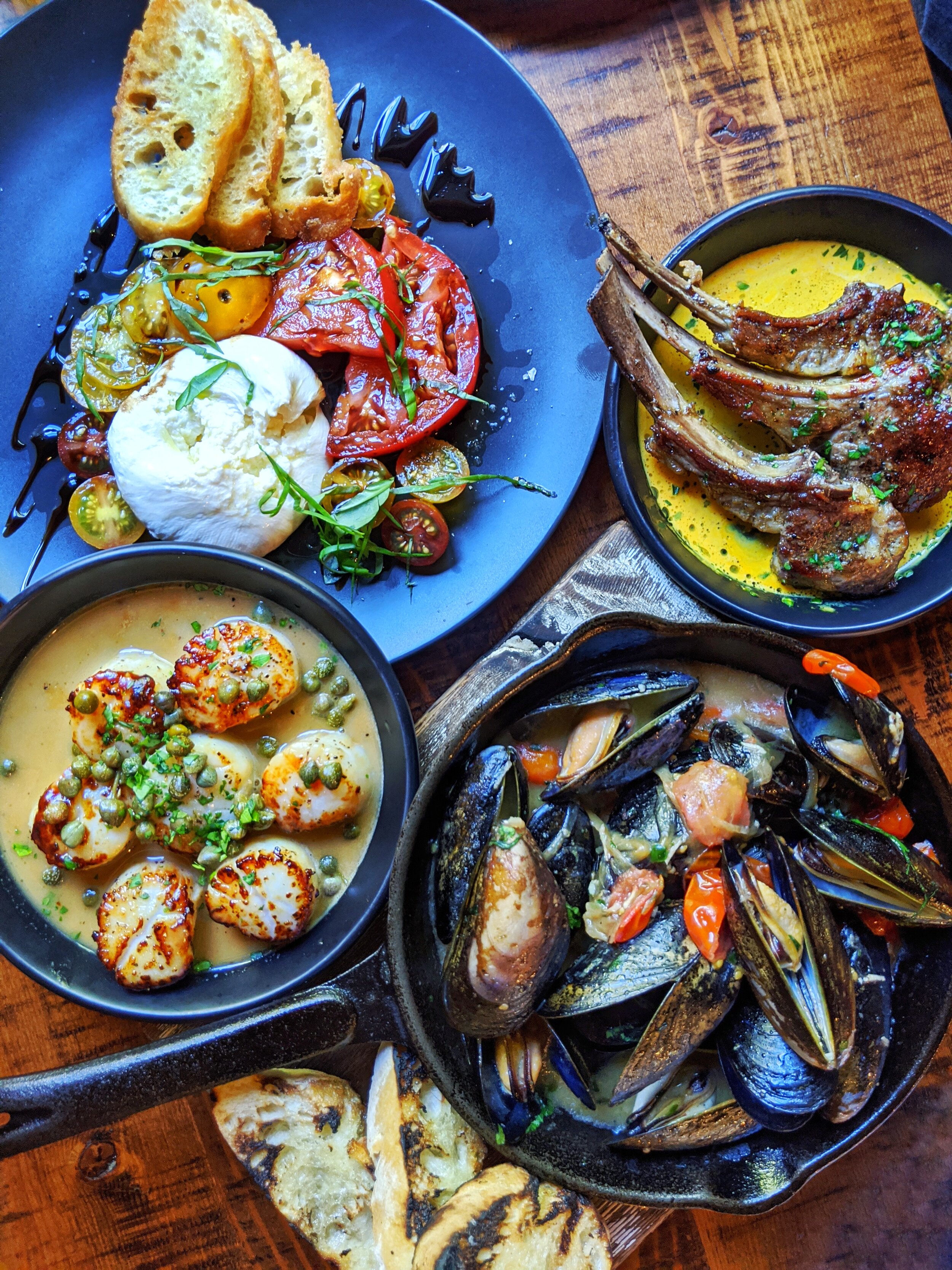 A feast for the eyes as well as the belly!
