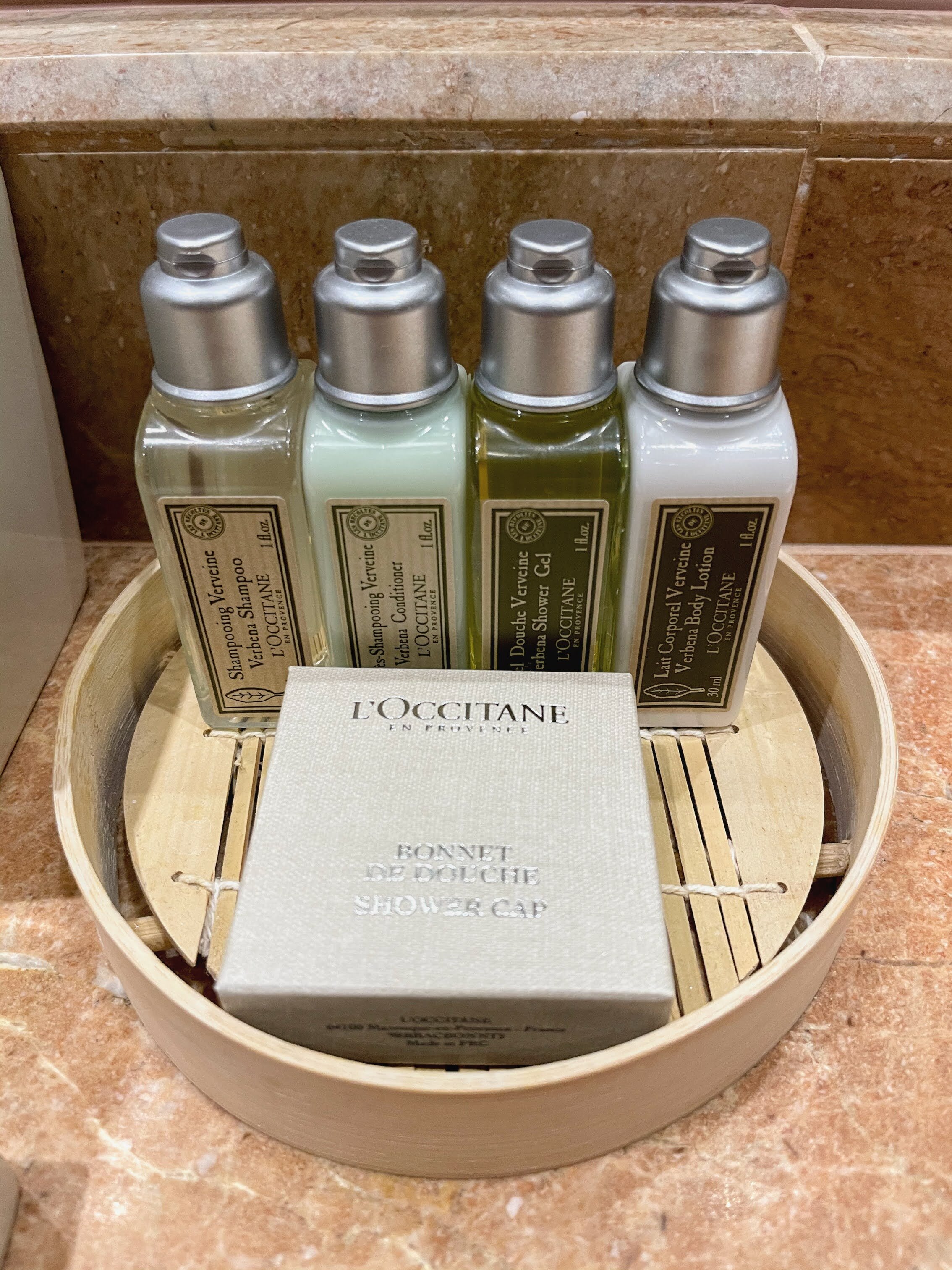 L’ Occitane en Provence toiletries.