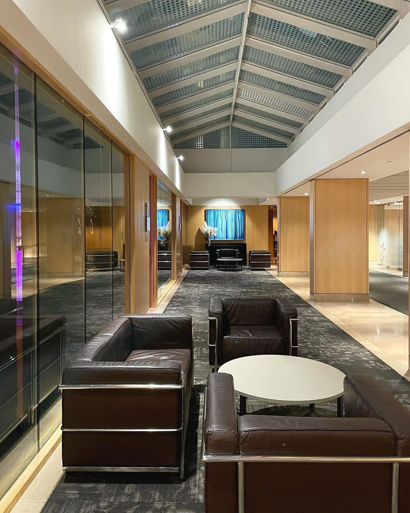 Revamped public space and seating area.