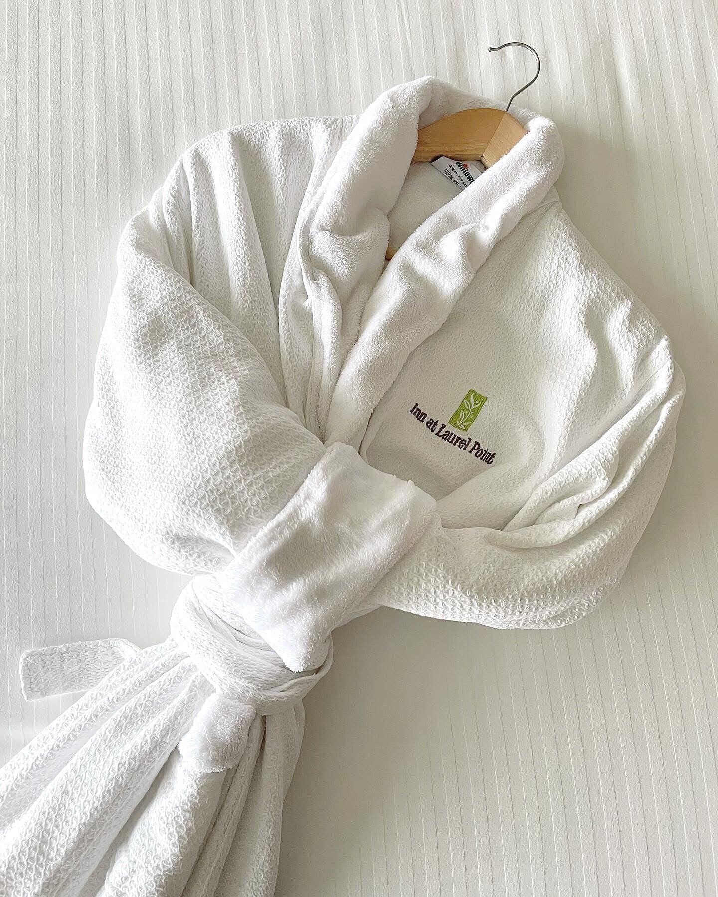 Cozy plush robes in the room for the adults and my kids.