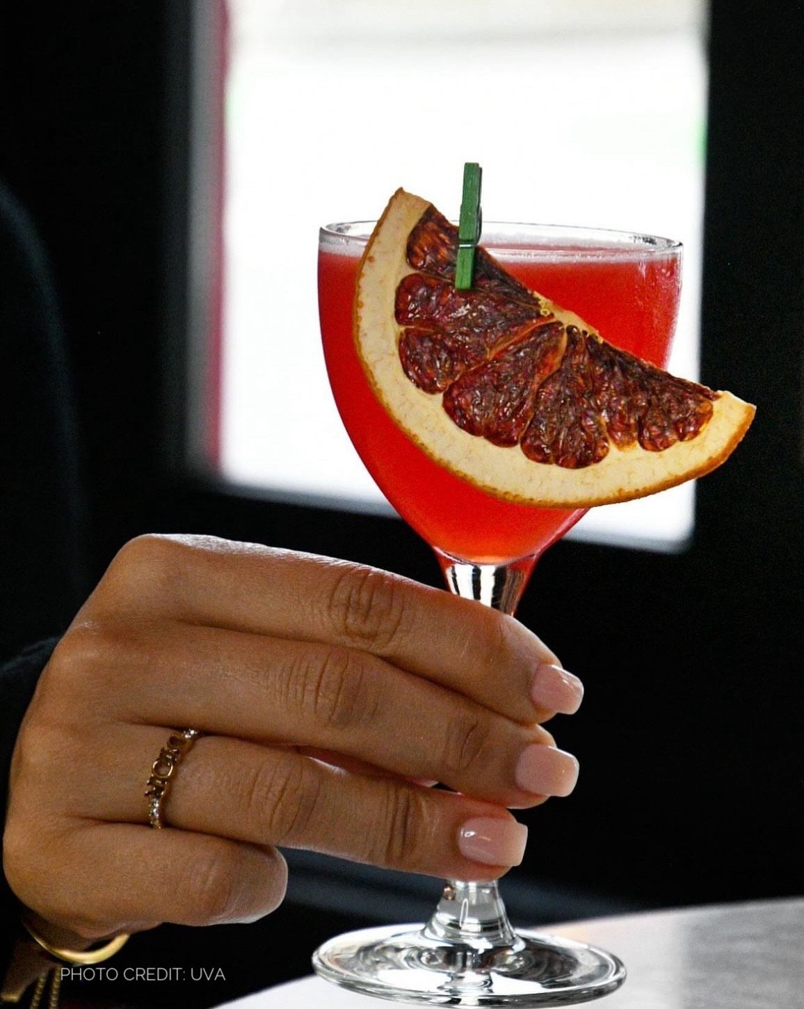 On Wednesdays, We Wear Pink! Discover Uva's Glittery Pink Cocktail Amongst New Winter Cocktail Menu 